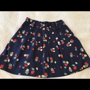 Urban Outfitters Floral Swing Skirt